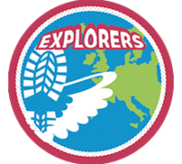 Het speltakteken van de Explorers